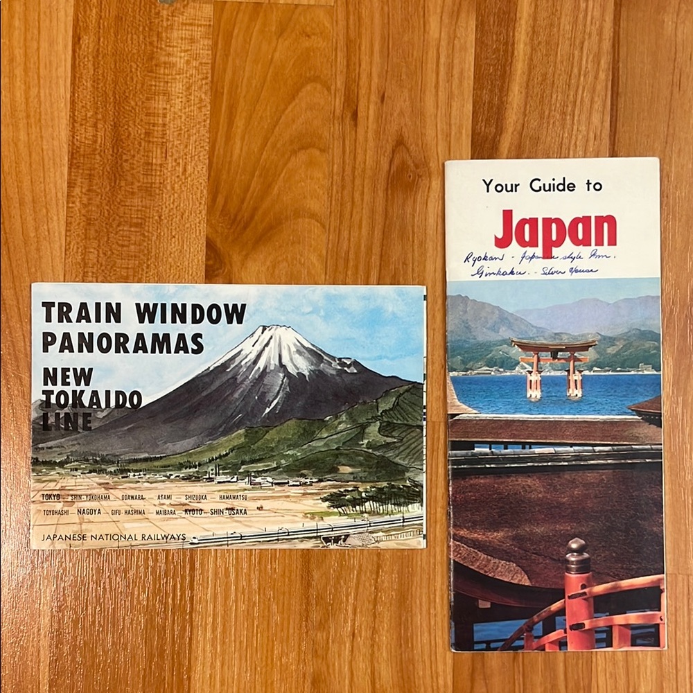 Vintage 1965 1960s Japan Travel Brochures Memorabilia Paper Bundle LOT